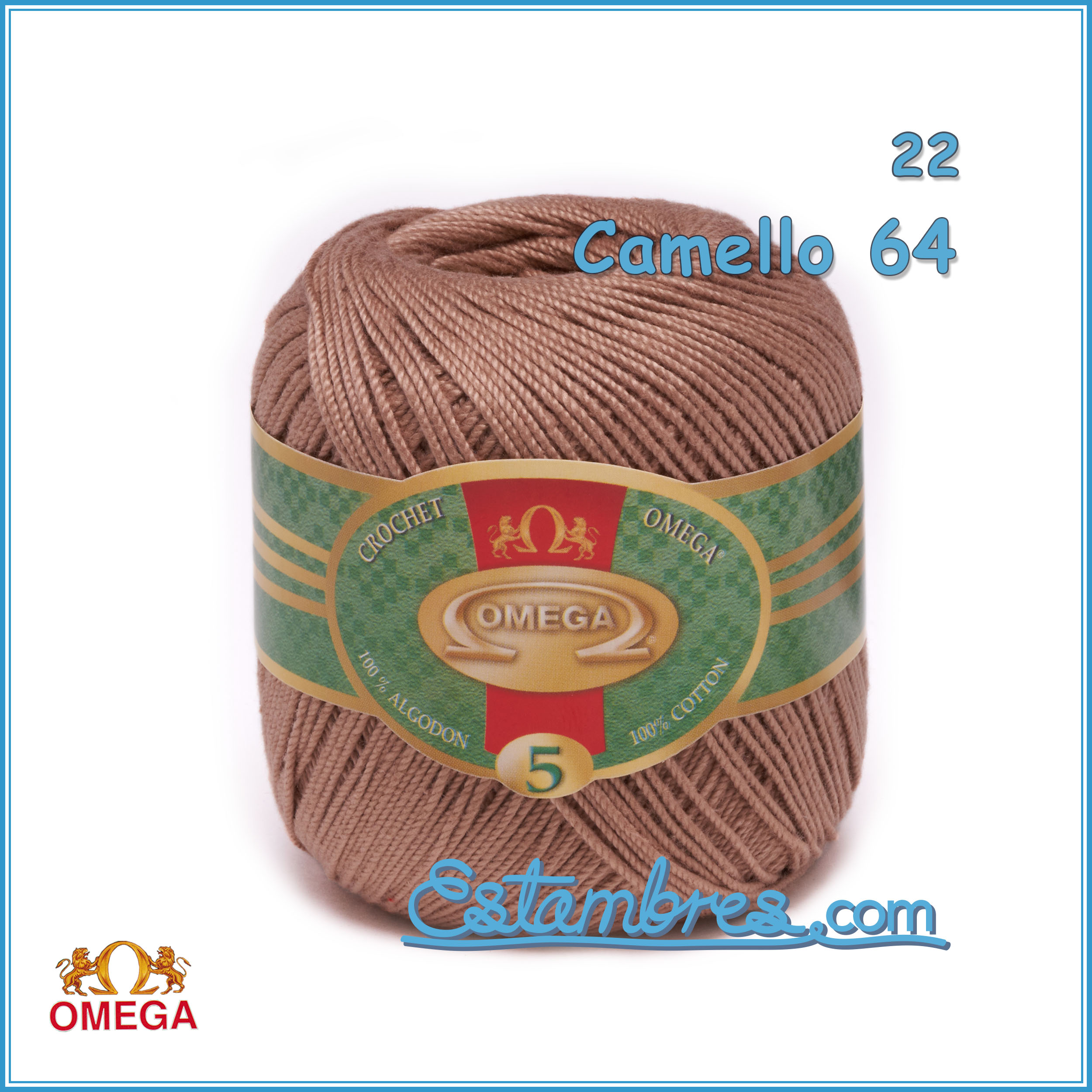Omega Crochet No.5 [50grs] - 100% Mercerized Cotton Thread | Brilliant ...