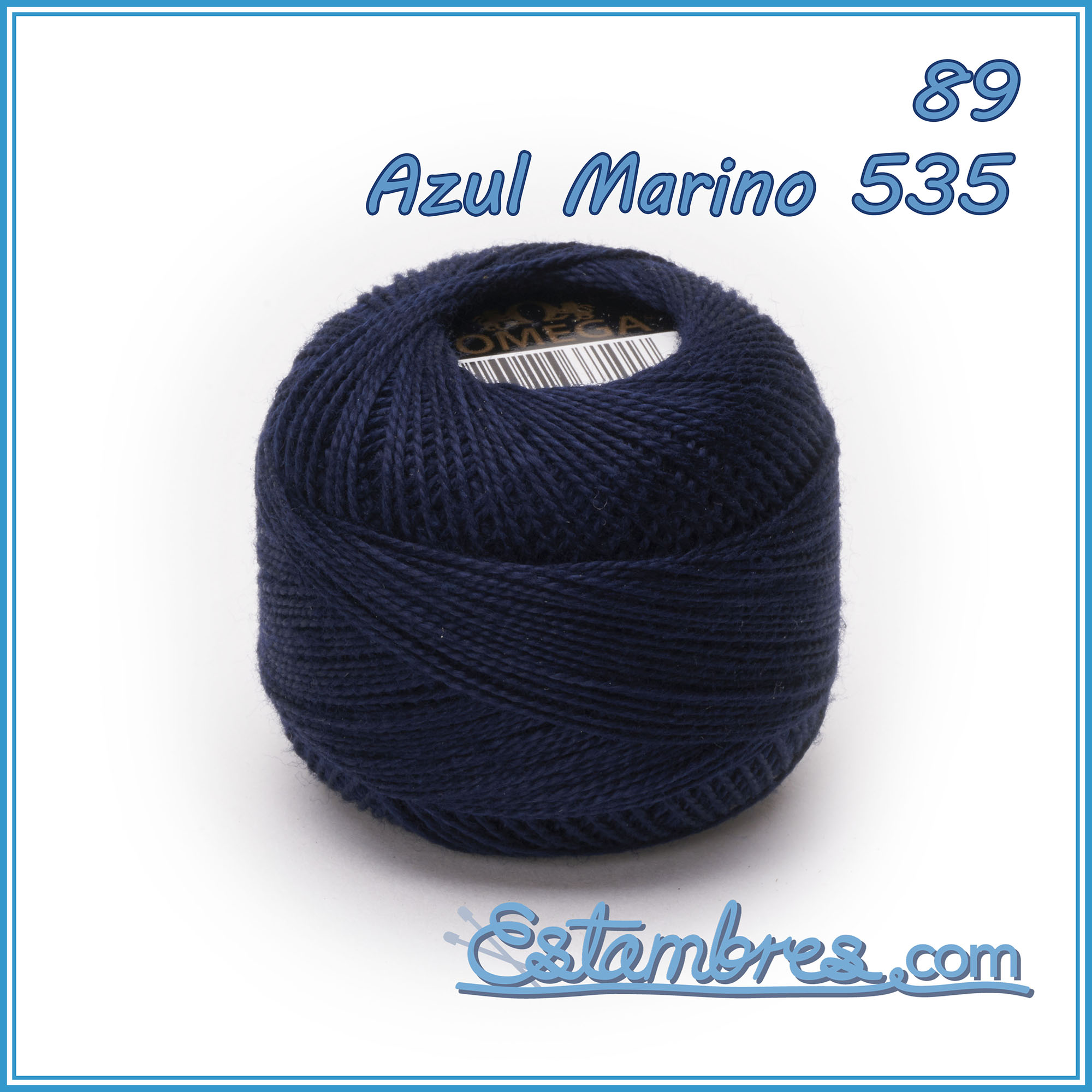 Perle Omega No.8 [10grs] 1/2 - Hilo para Bordar de Calidad Omega