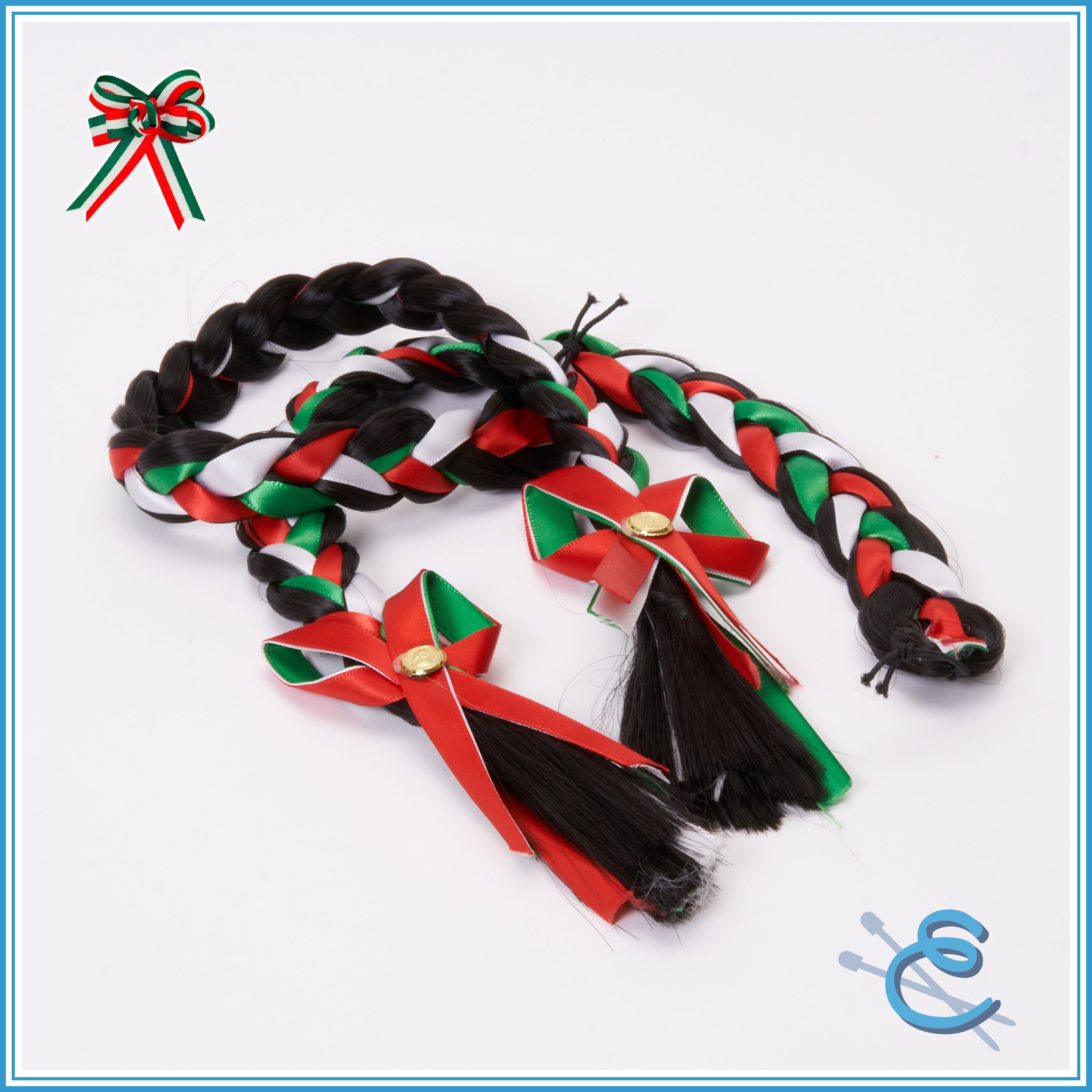 TRICOLOR [Mexican Ribbons and Braids] - Liston y Trenzas | eBay