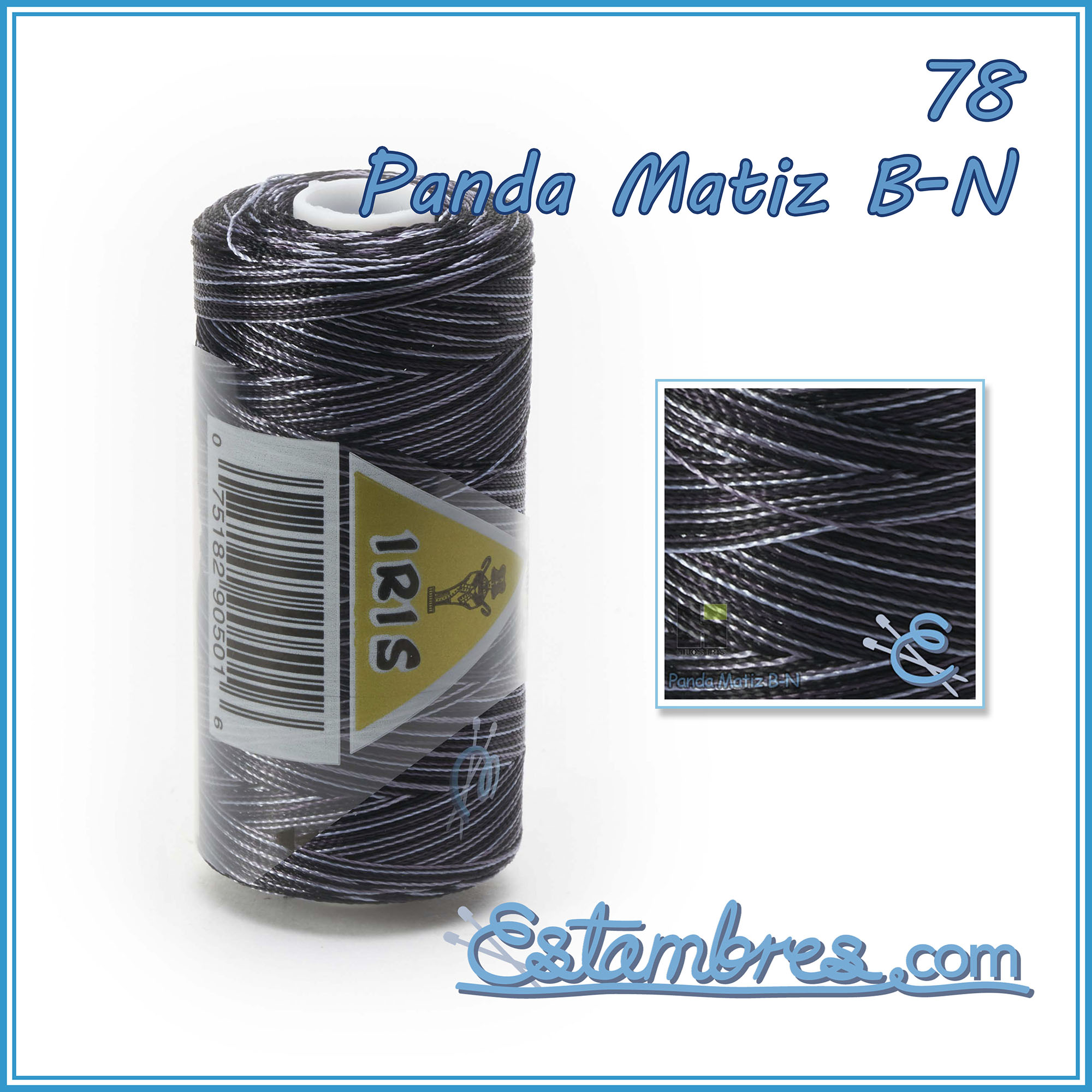 Seda Iris [25g] 2/2 Machine Embroidery Thread - 100% Viscose Rayon Shiny Thread