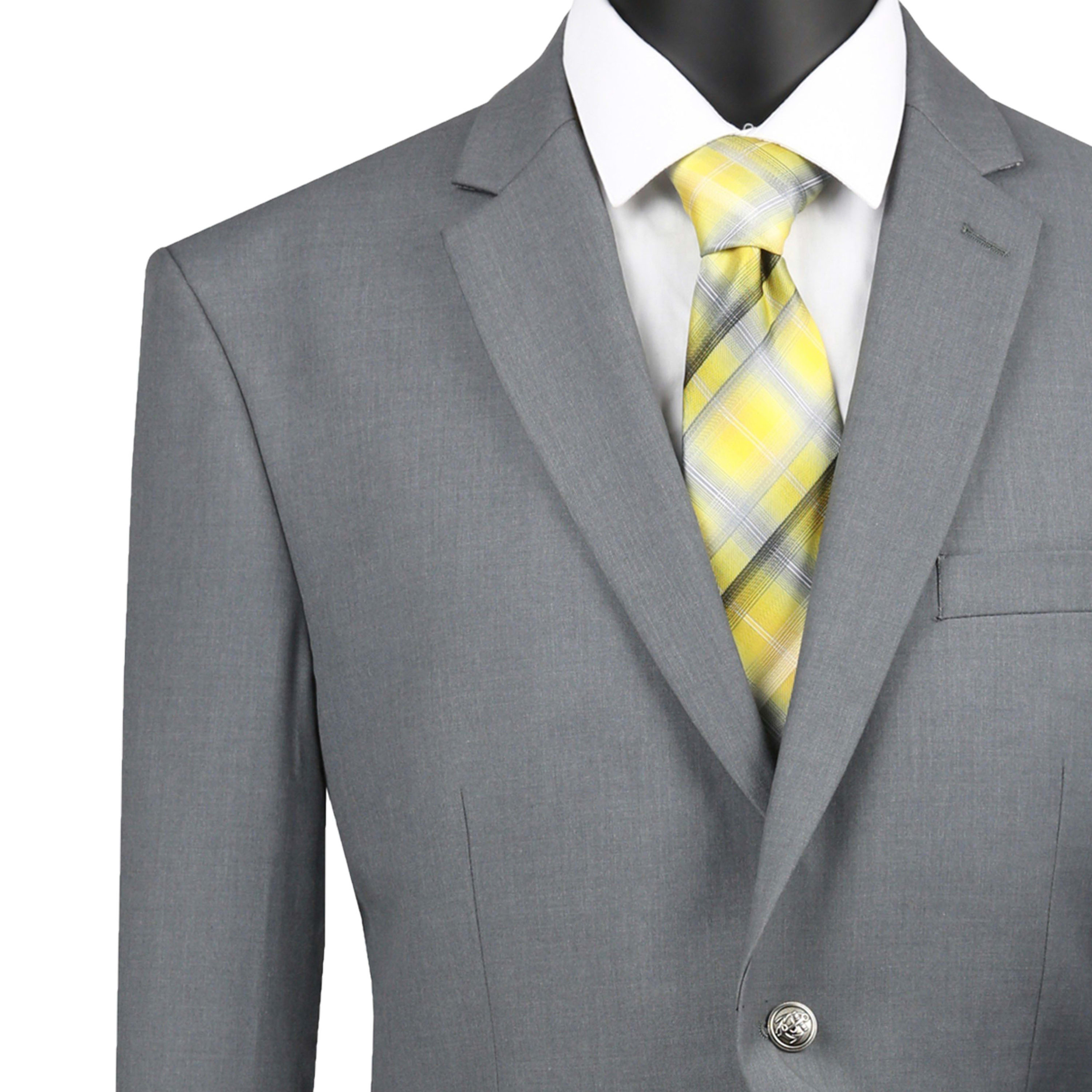 VINCI Men's Gray Reg Fit Notch Lapel Sport Coat - NEW - Picture 26 of 81
