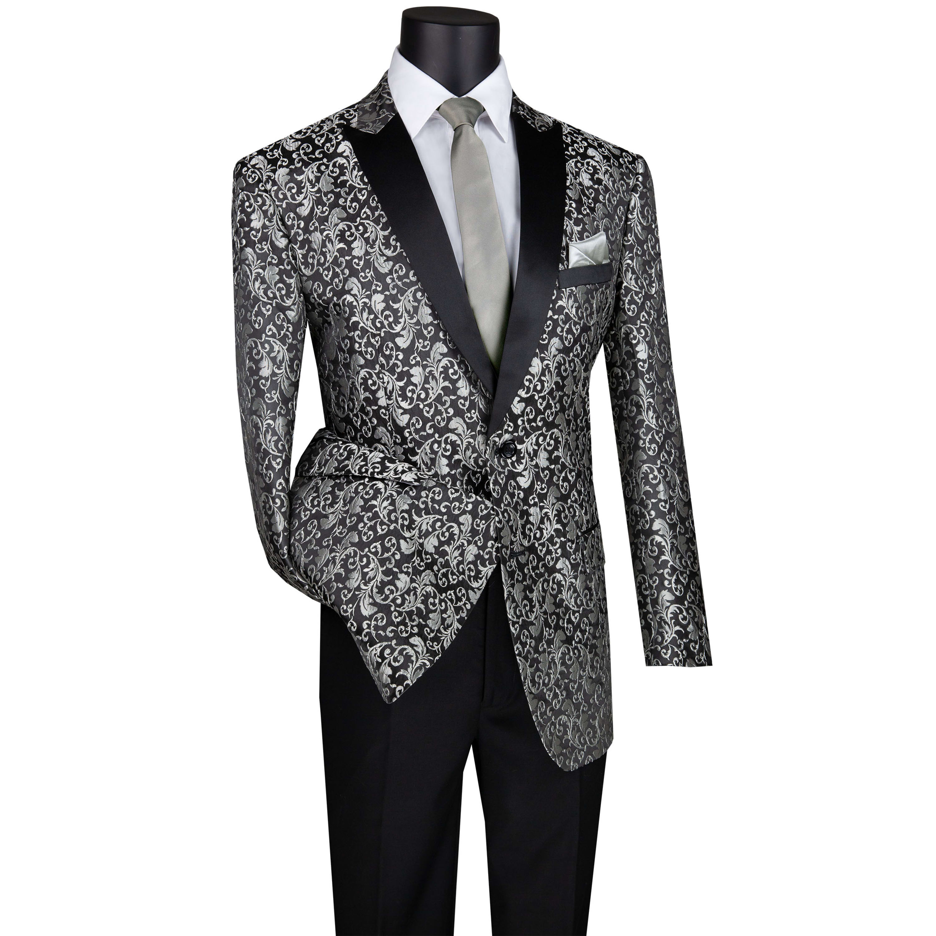 時計 \"(anonym)\" BESPOKE LINE / 'TUXEDO DUO' Amazon.com: HBDesign Black and Black Striped Two-Tone Suit 6