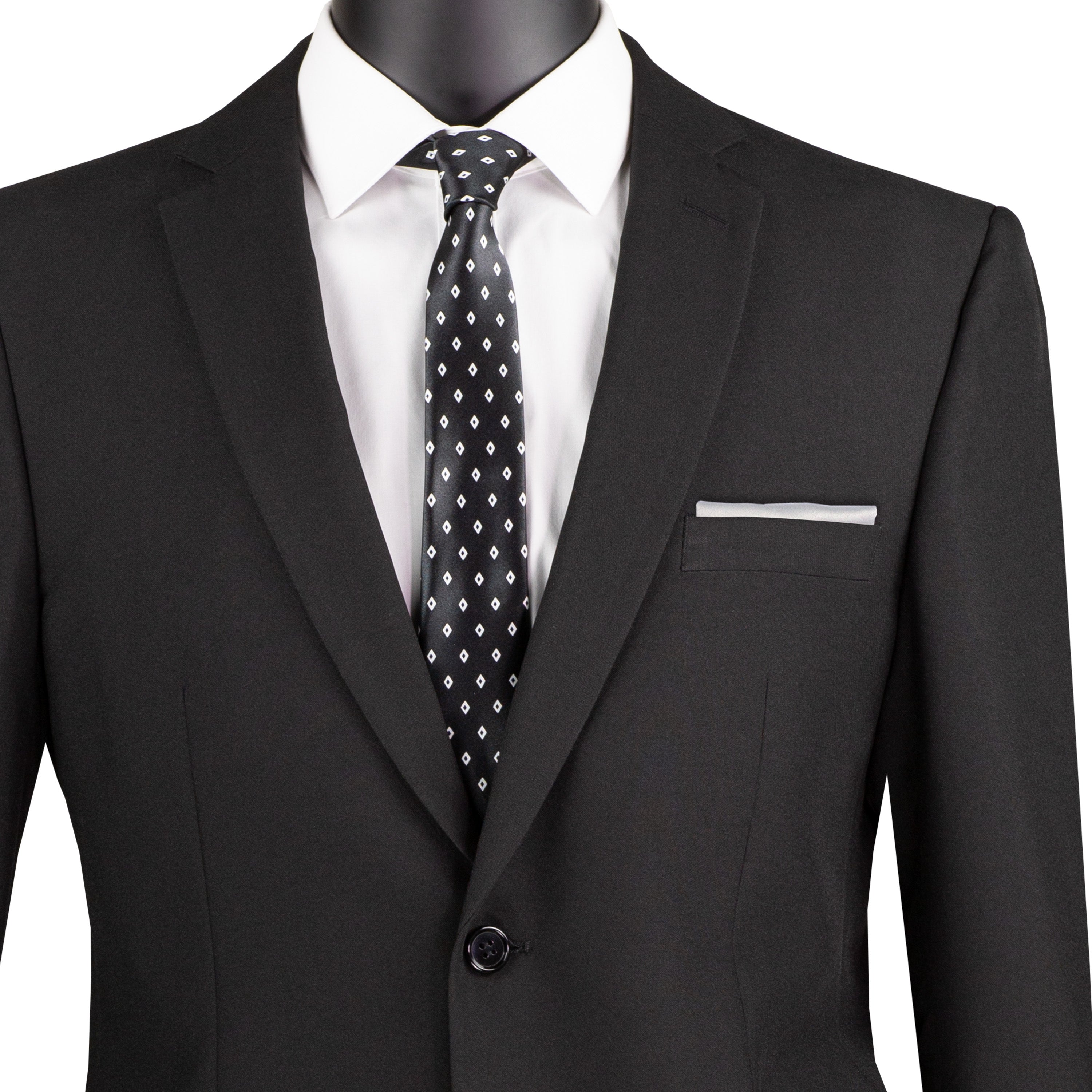 PANTALONE CON PATTINE COMFORT FIT IN POPELINE COLOR BIANCO - Foto 11