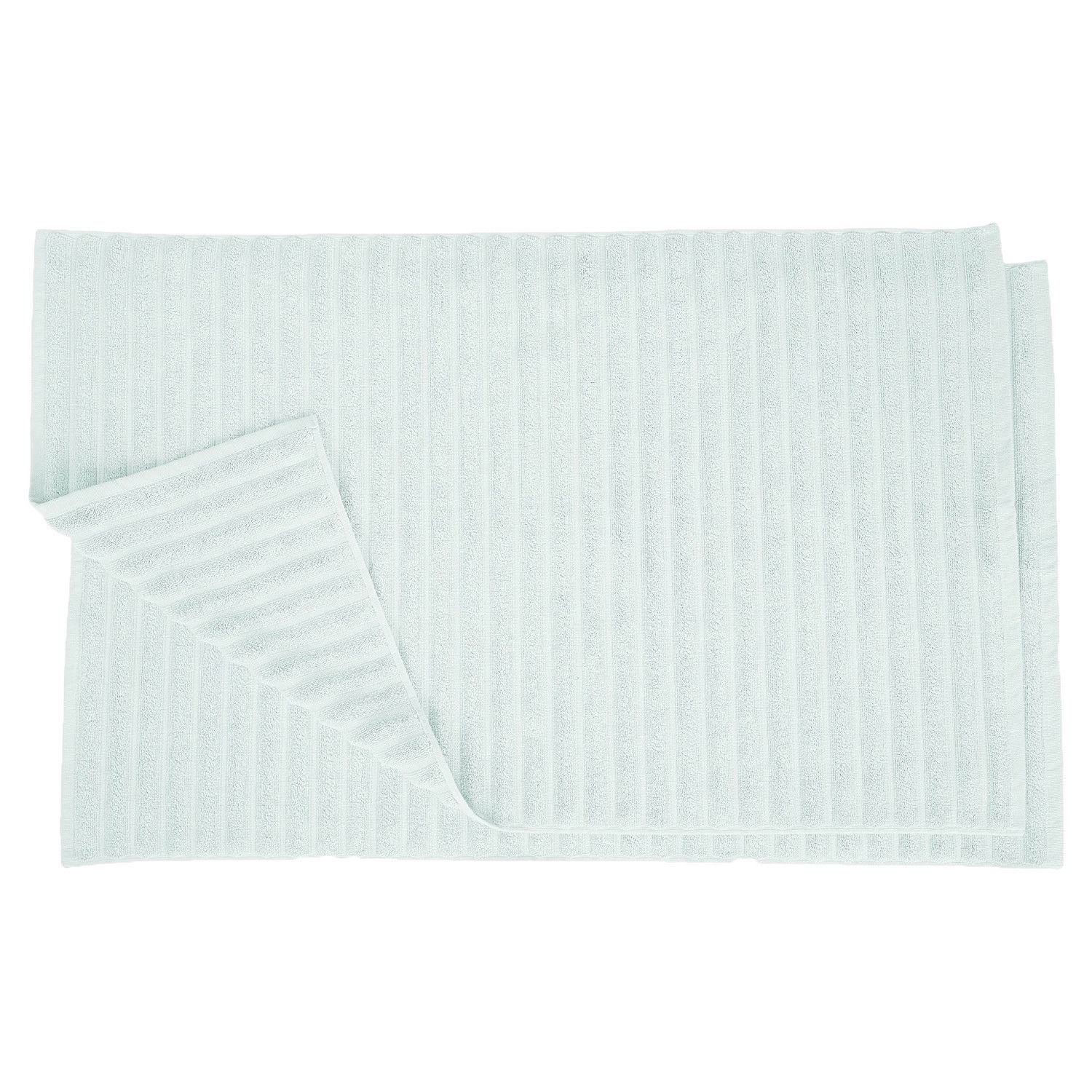 Ribbed Bath Mat Set of 2, Soft & Absorbent 1000 GSM Cotton Bathroom Mats - Picture 23 of 30
