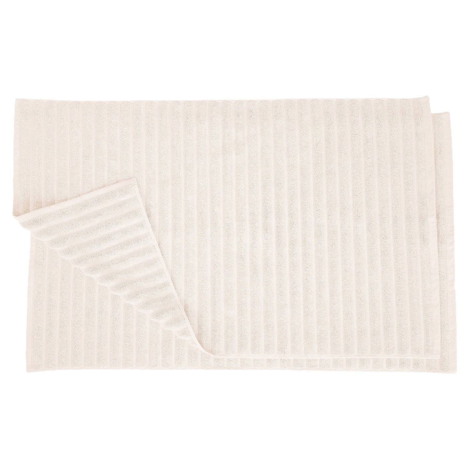 Ribbed Bath Mat Set of 2, Soft & Absorbent 1000 GSM Cotton Bathroom Mats - Picture 27 of 30