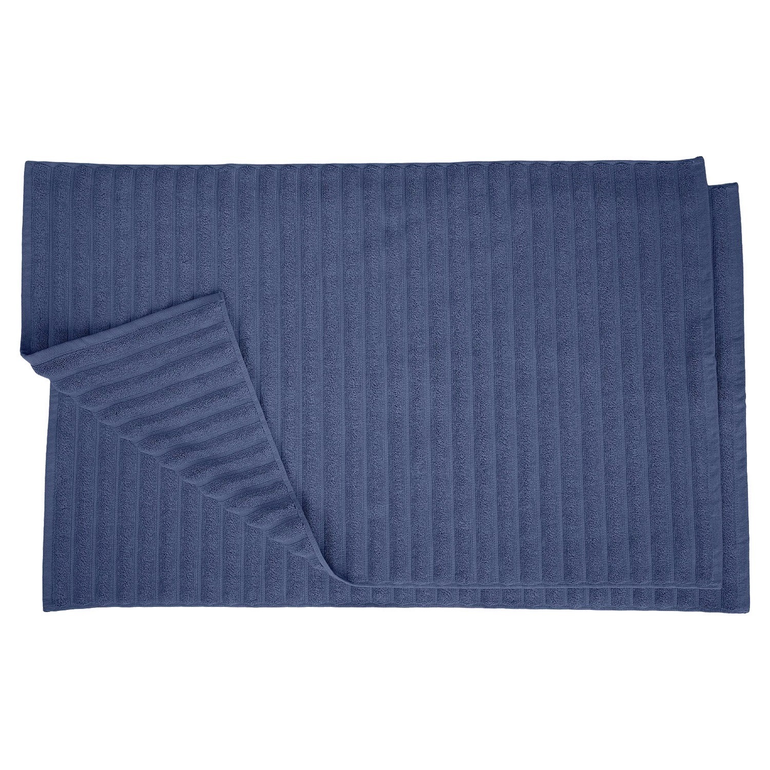 Ribbed Bath Mat Set of 2, Soft & Absorbent 1000 GSM Cotton Bathroom Mats - Picture 25 of 30