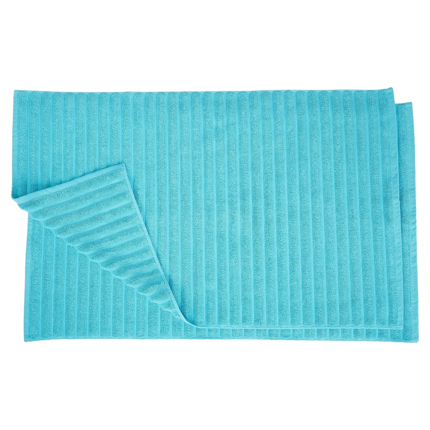 Ribbed Bath Mat Set of 2, Soft & Absorbent 1000 GSM Cotton Bathroom Mats - Picture 14 of 30