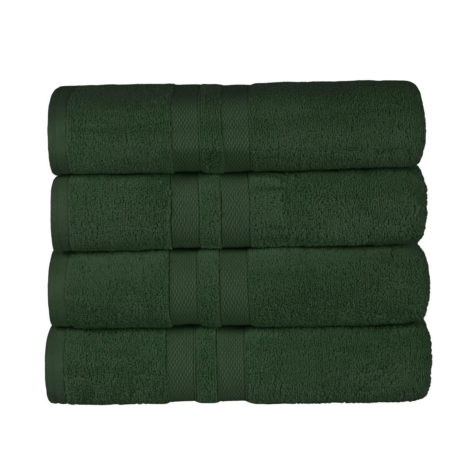 Juego de 4 toallas de baño de algodón 500 GSM, suaves, absorbentes y de secado rápido - Imagen 19 de 26