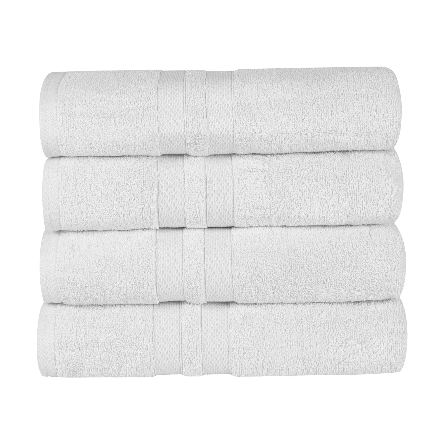 Juego de 4 toallas de baño de algodón 500 GSM, suaves, absorbentes y de secado rápido - Imagen 23 de 26