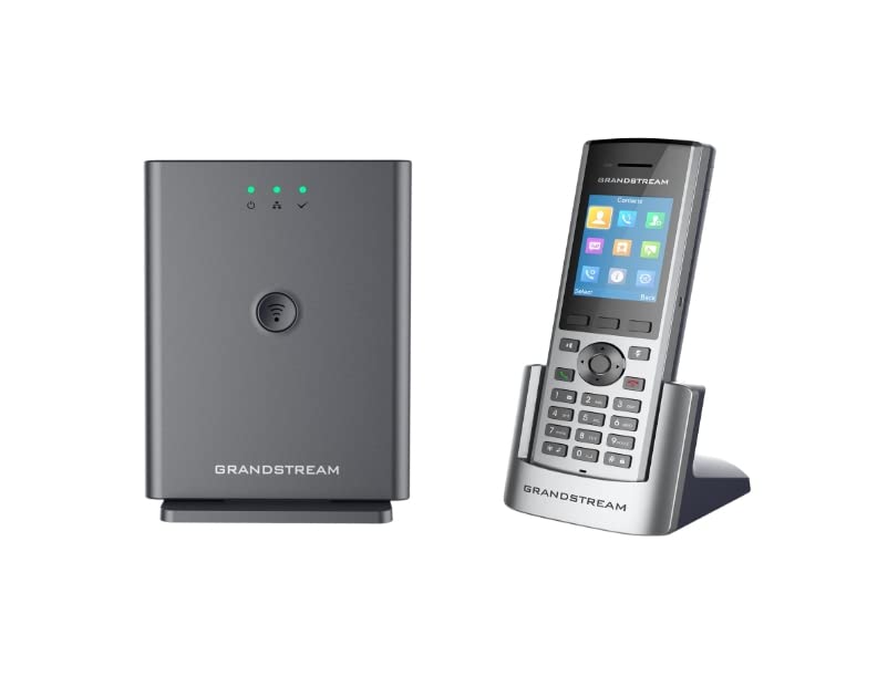 Estación base Grandstream DP752 de largo alcance DECT + unidades DP730 DECT HD teléfono nuevo - Imagen 6 de 10