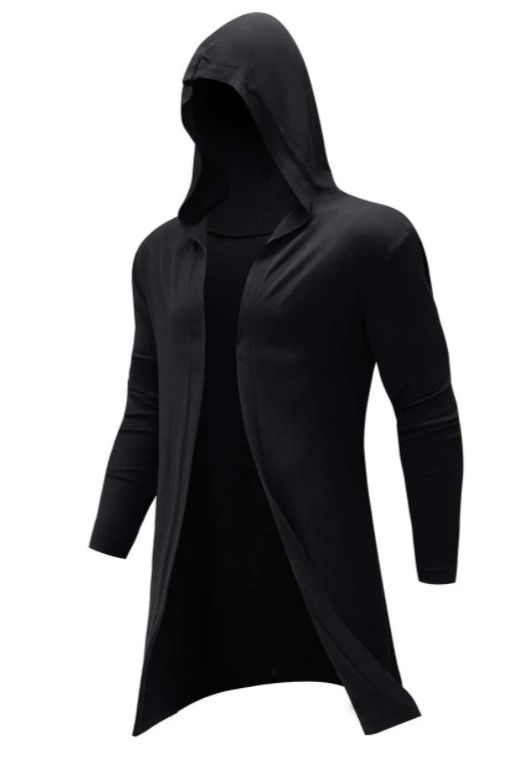 open front hoodie mens