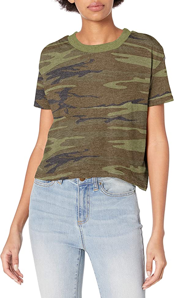 5114EA Hanes Alternative Women’s Cropped T shirt – 5114EA