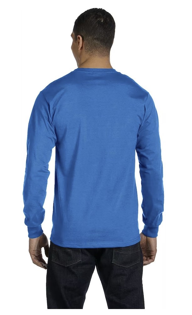 Hanes 5.2 oz. ComfortSoft Cotton Long-Sleeve T-Shirt (5286)