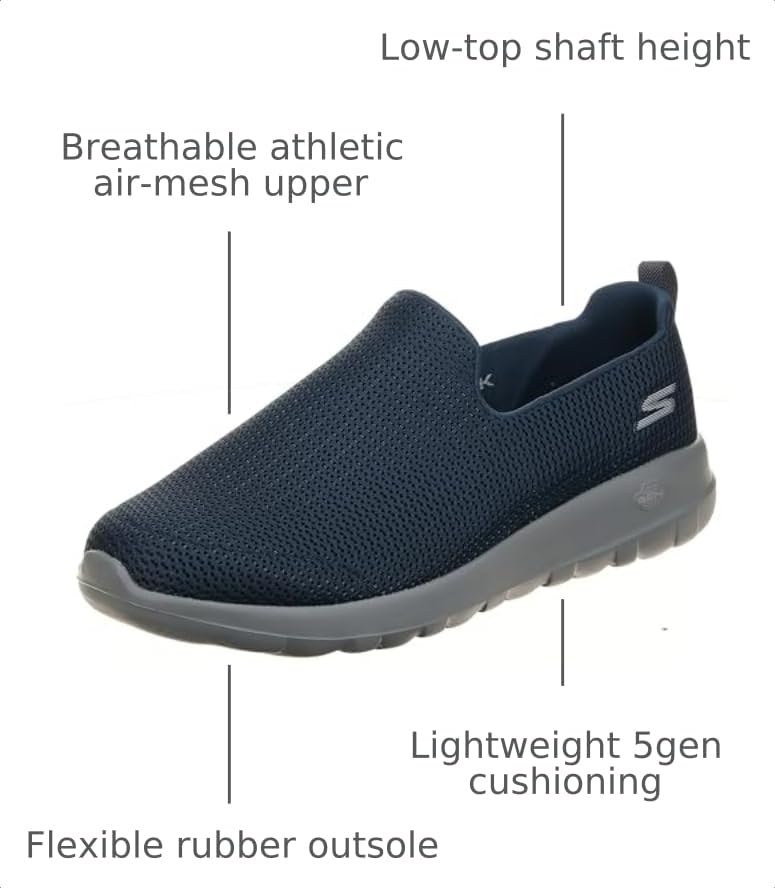 SKETCHERS SKECHERS MEN'S GO WALK MAX SNEAKER | 5GEN CUSHIONING, GOGA MAX product image view 3