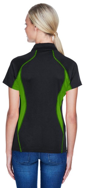 78657 North End Ladies Serac UTK Performance Zippered Polo - Picture 3 of 6