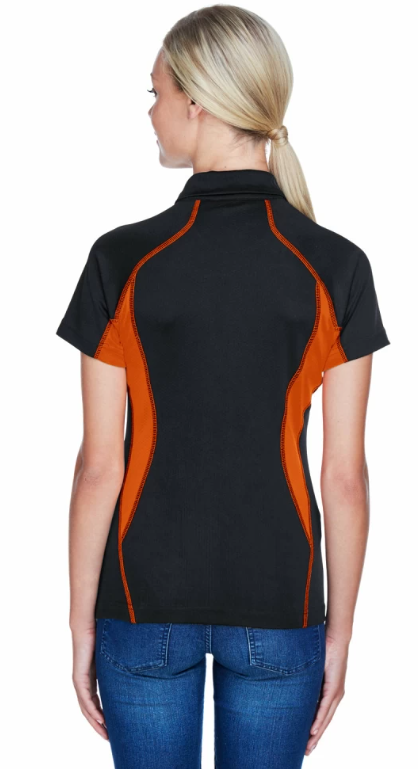 78657 North End Ladies Serac UTK Performance Zippered Polo - Picture 6 of 6