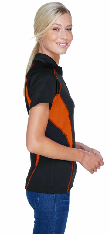 78657 North End Ladies Serac UTK Performance Zippered Polo - Picture 5 of 6