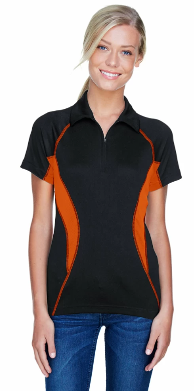 78657 North End Ladies Serac UTK Performance Zippered Polo - Picture 4 of 6
