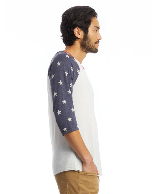 AA2089 Alternative Unisex Baseball Eco-Jersey T-Shirt - 第 7/8 張圖片