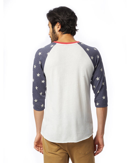 AA2089 Alternative Unisex Baseball Eco-Jersey T-Shirt - 第 8/8 張圖片