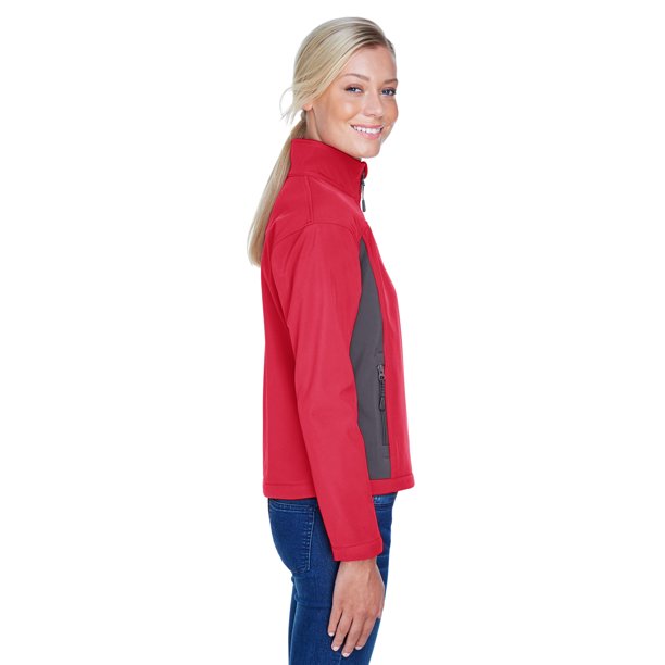 D997W Devon & Jones Ladies’ Soft Shell Colorblock Jacket