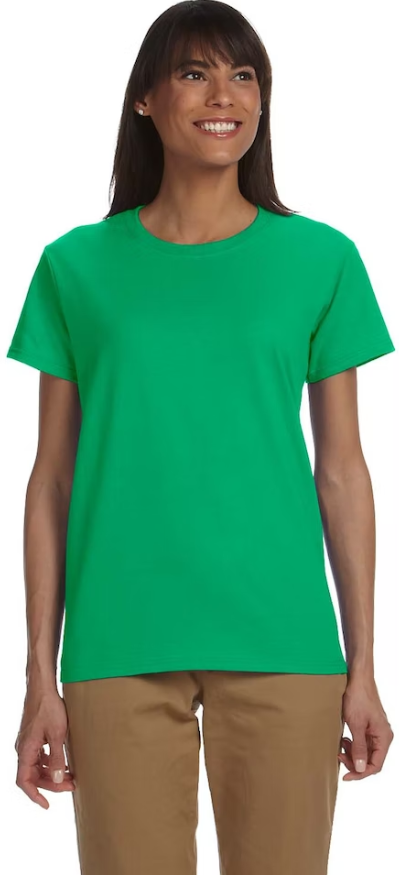 Gildan Ladies Ultra Cotton 6 oz T-Shirt G200L - Picture 15 of 34