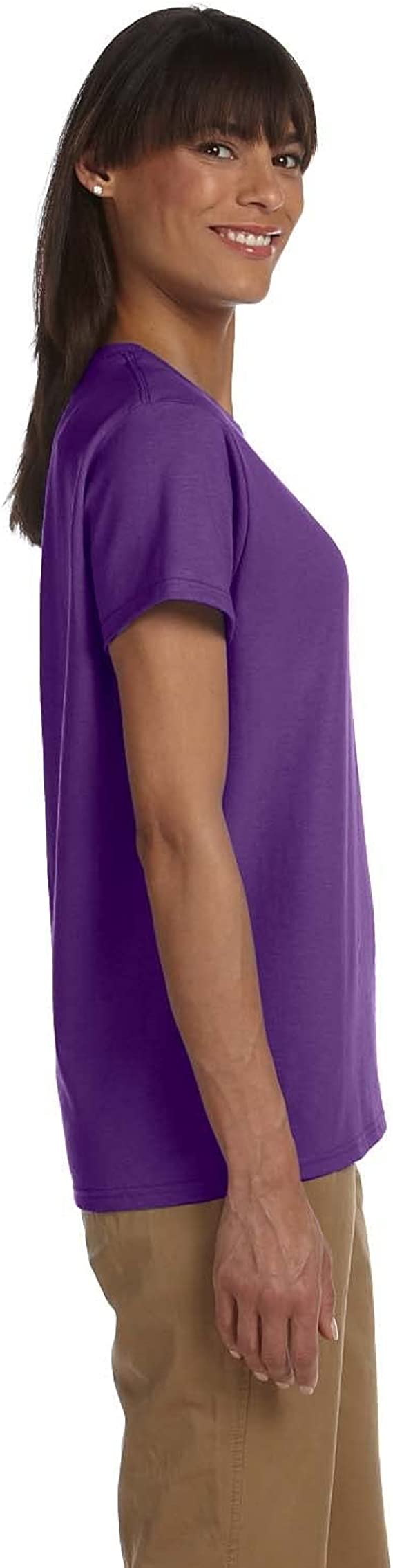 Gildan Ladies Ultra Cotton 6 oz T-Shirt G200L - Picture 25 of 34