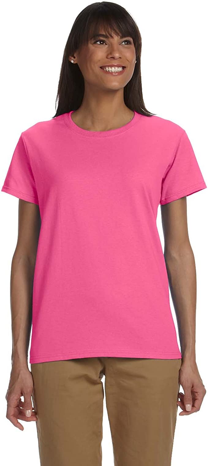 Gildan Ladies Ultra Cotton 6 oz T-Shirt G200L - Picture 32 of 34
