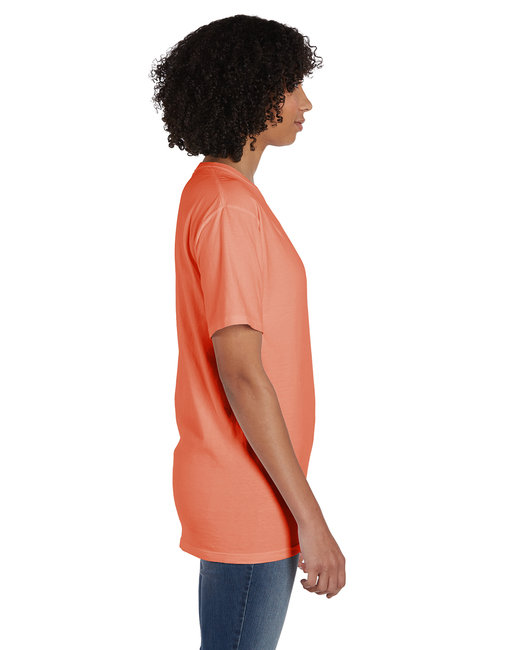 GDH150 Hanes Unisex Comfort Wash Garment Dyed Short Sleeve Pocket Tee - Picture 3 of 8