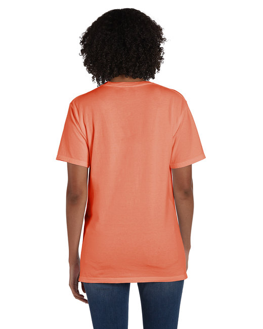 GDH150 Hanes Unisex Comfort Wash Garment Dyed Short Sleeve Pocket Tee - Picture 4 of 8