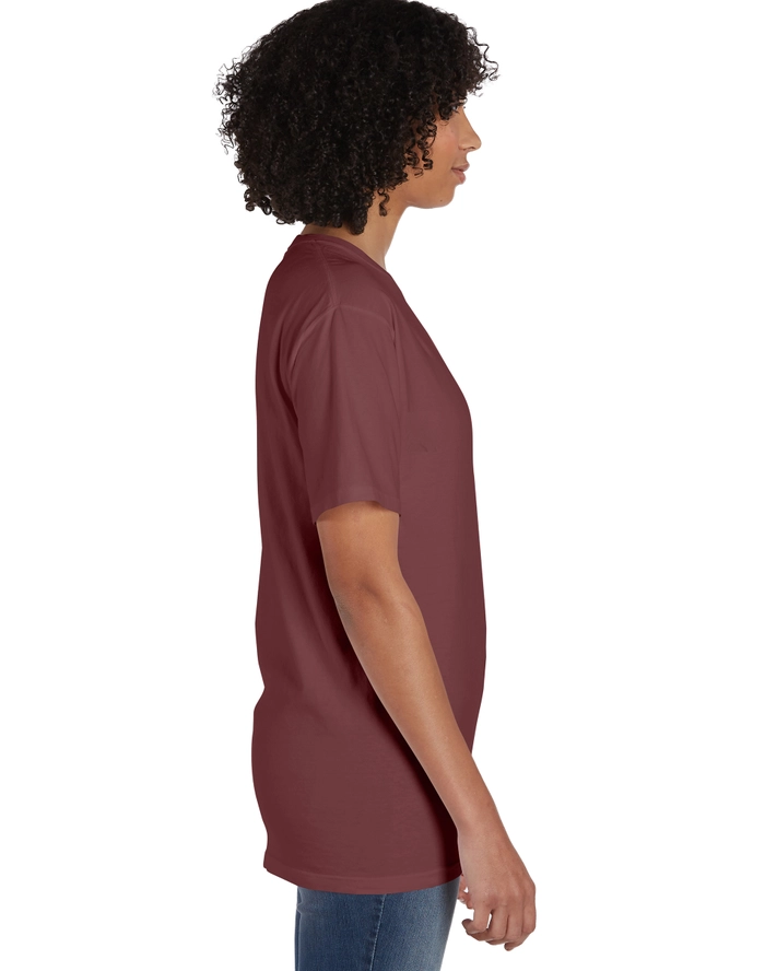 GDH150 Hanes Unisex Comfort Wash Garment Dyed Short Sleeve Pocket Tee - Picture 7 of 8