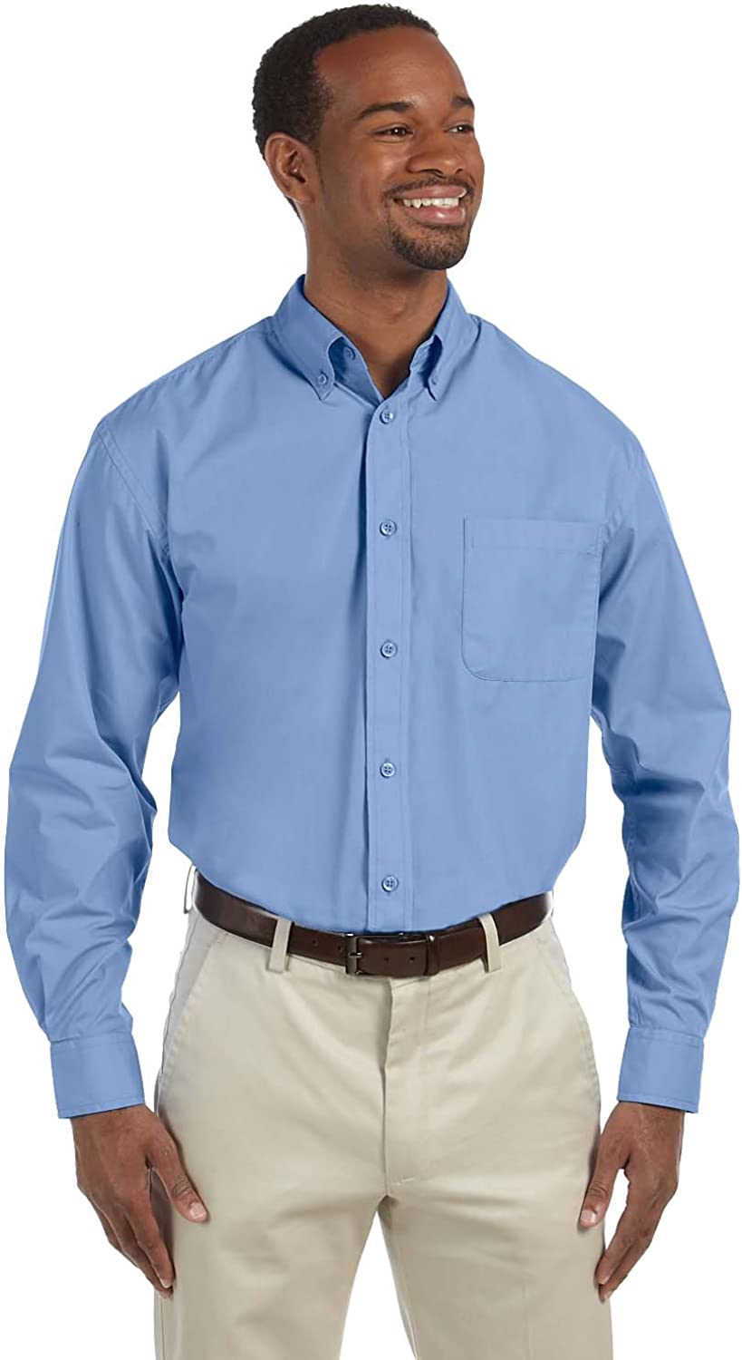 M510 Harriton мужской, 3,1 унции Натуральный поплин