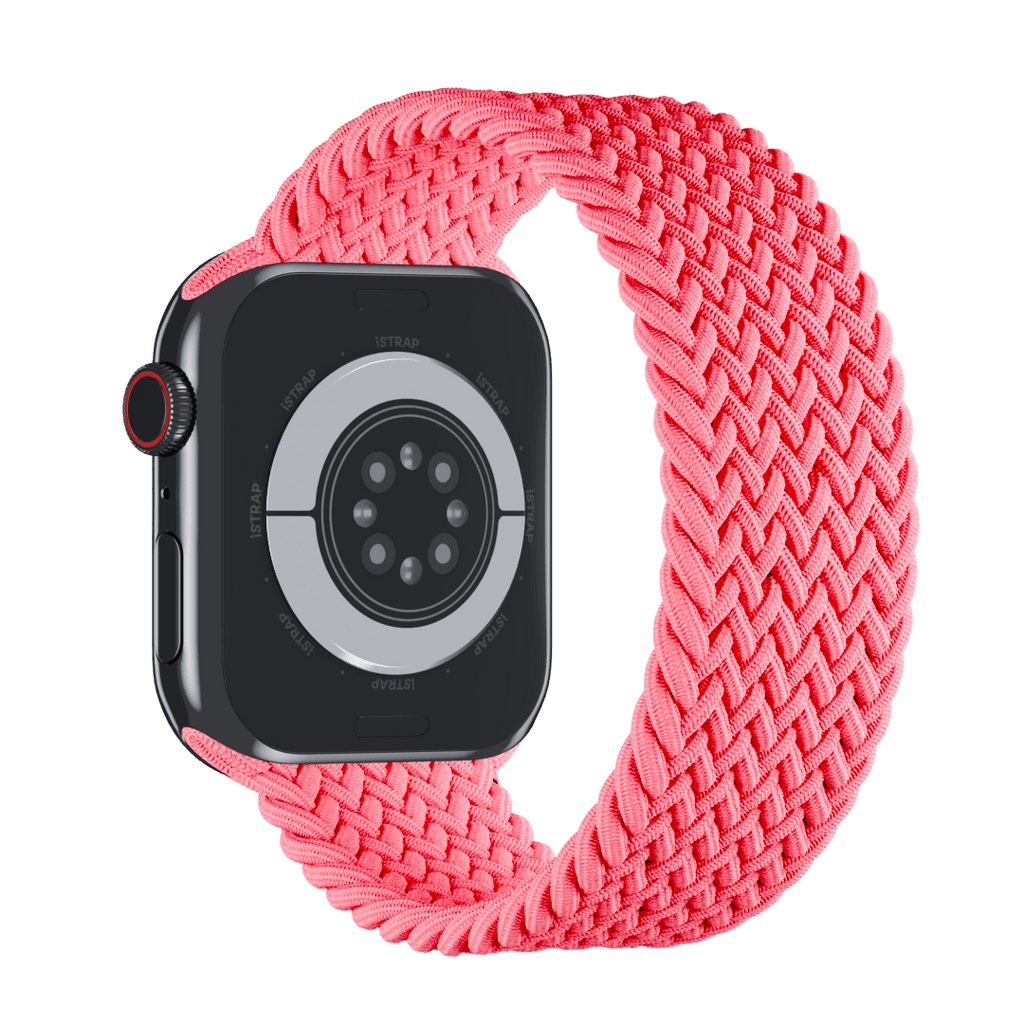 APPLE WATCH BAND GEFLOCHTEN SOLO 45MM, GRÖSSE 7 - GUAVA - Bild 3 von 5