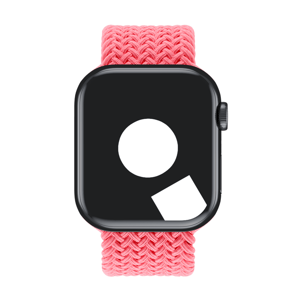 APPLE WATCH BAND GEFLOCHTEN SOLO 45MM, GRÖSSE 7 - GUAVA - Bild 5 von 5