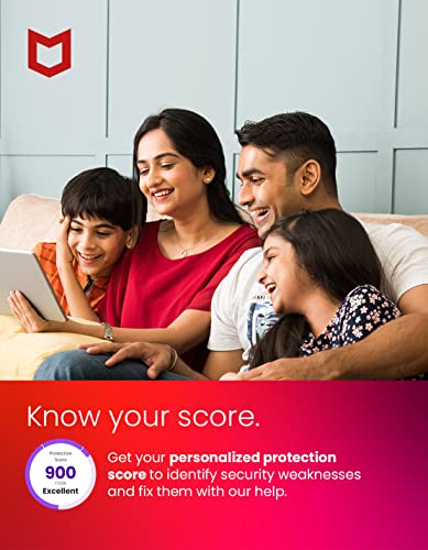 MCAFEE TOTAL PROTECTION 10 DEVICE ANTIVIRUS INTERNET SECURITY MAILED KEY CARD - Afbeelding 5 van 5