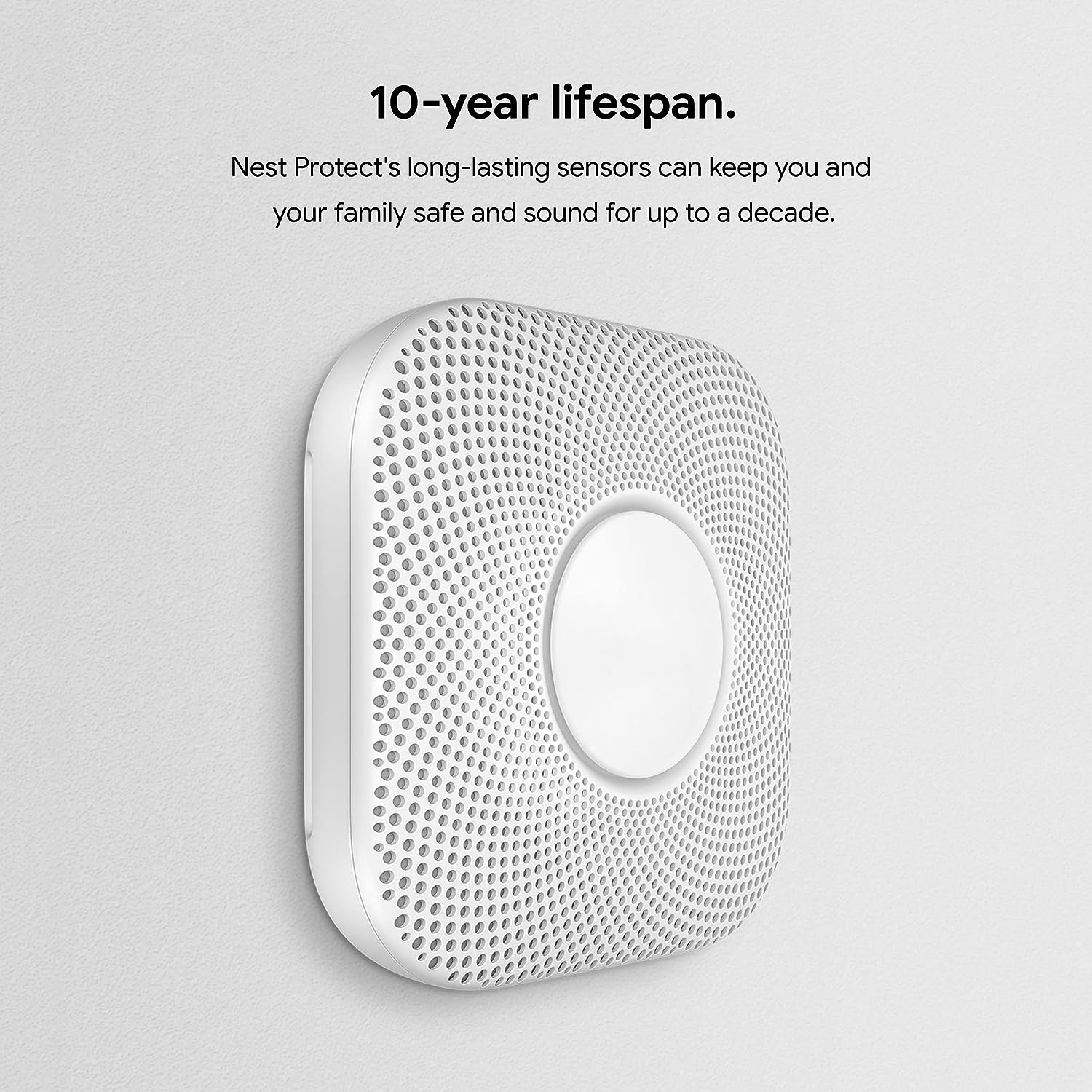 Google Nest Protect Smoke Alarm and Carbon Monoxide Detector White - Picture 4 of 5