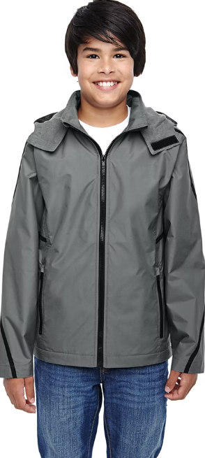 TT72Y Team 365 Youth Conquest Jacket with Fleece Lining - Picture 5 of 7