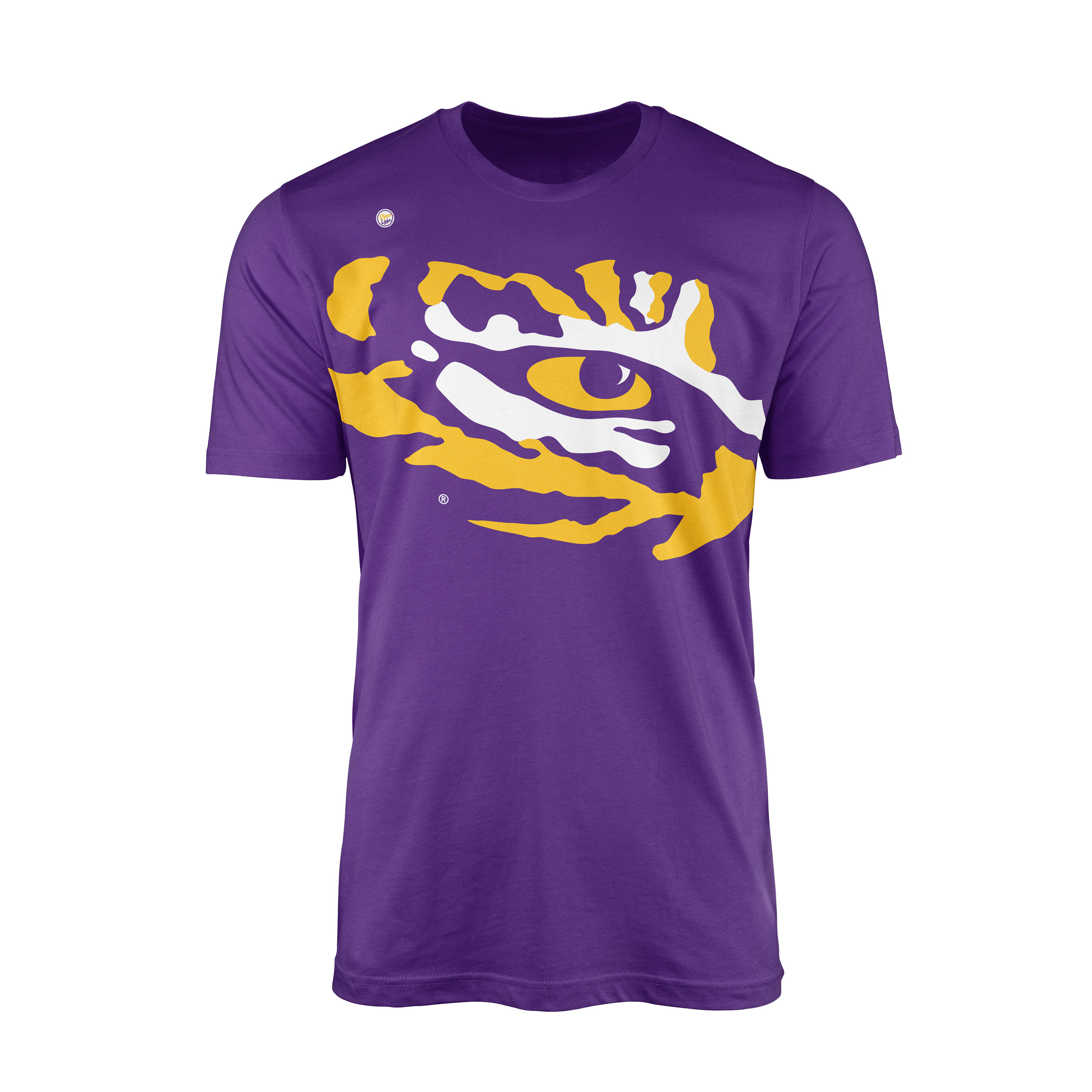 Dyme Lyfe Mens LSU Short Sleeve Big Logo T-Shirt - Picture 7 of 7