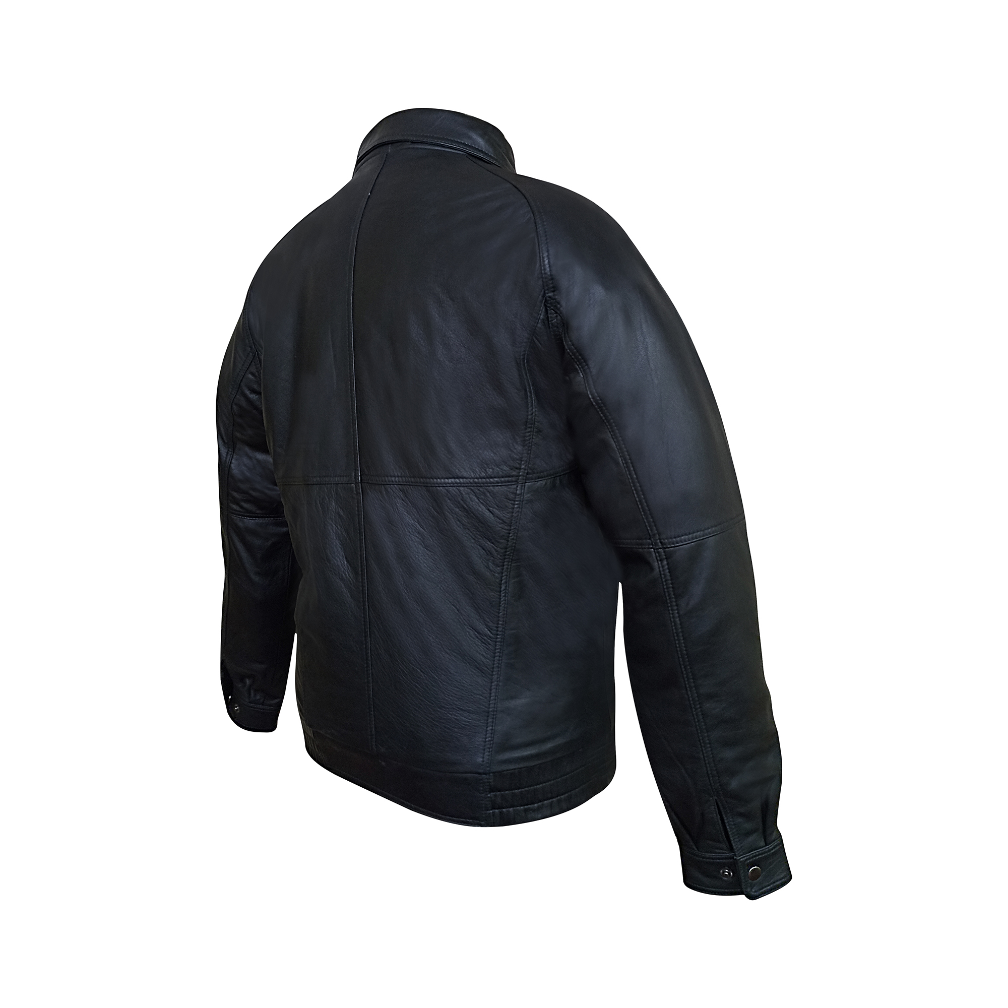 Franchise Club Mens College Ace Leather Jacket