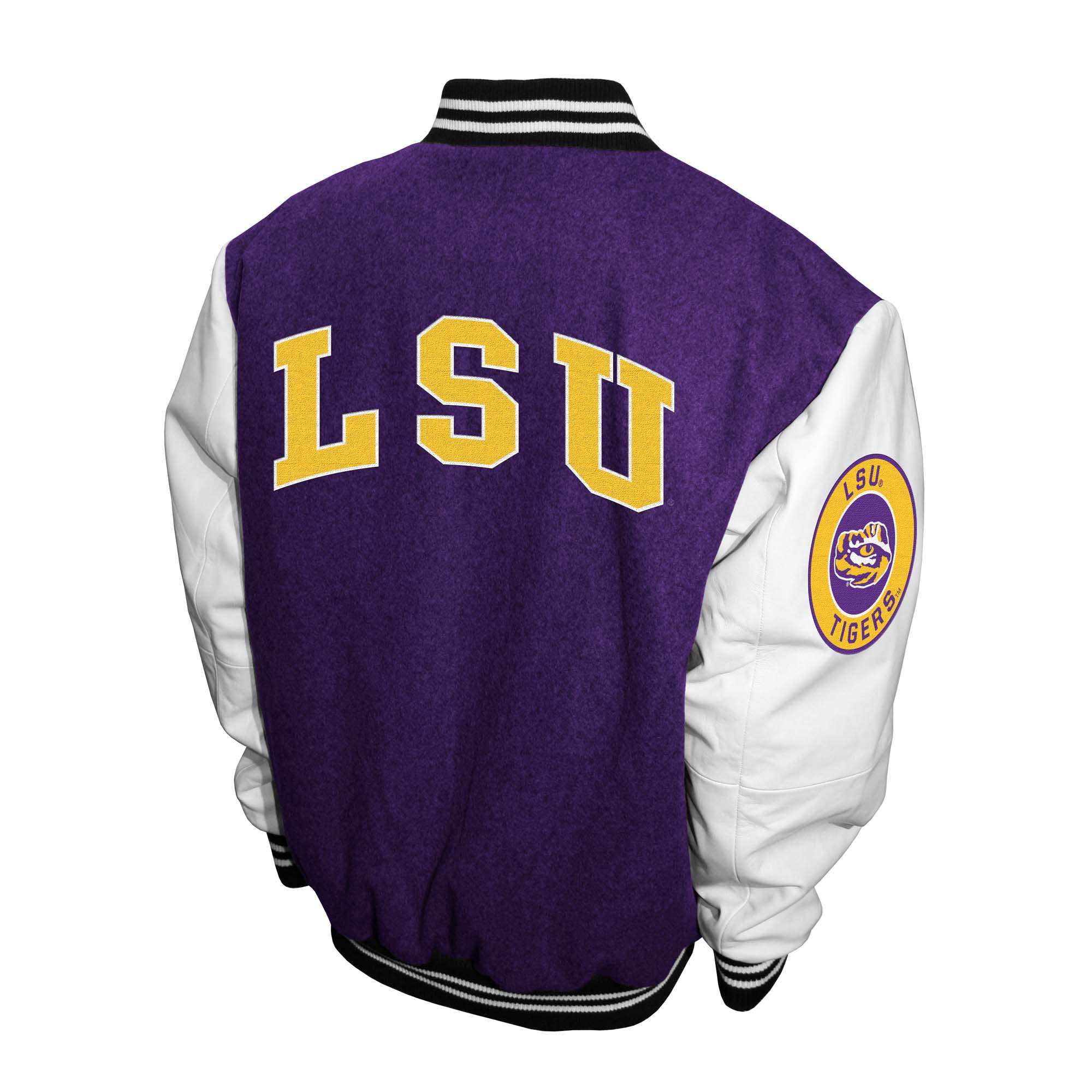 Franchise Club Mens NCAA Wool Varsity Letterman Jacket - Picture 21 of 29