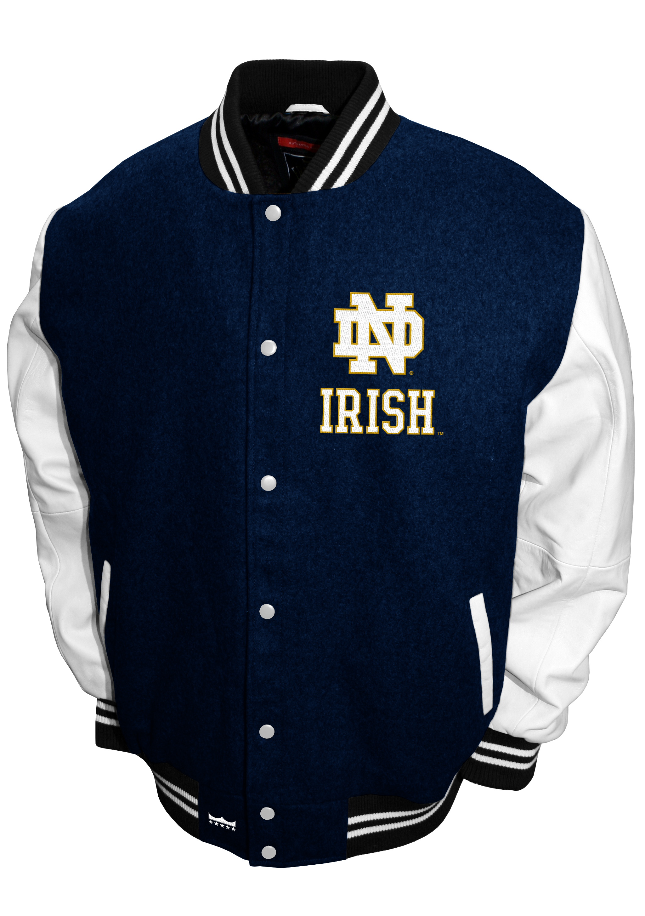 Franchise Club Mens NCAA Wool Varsity Letterman Jacket - Picture 4 of 29