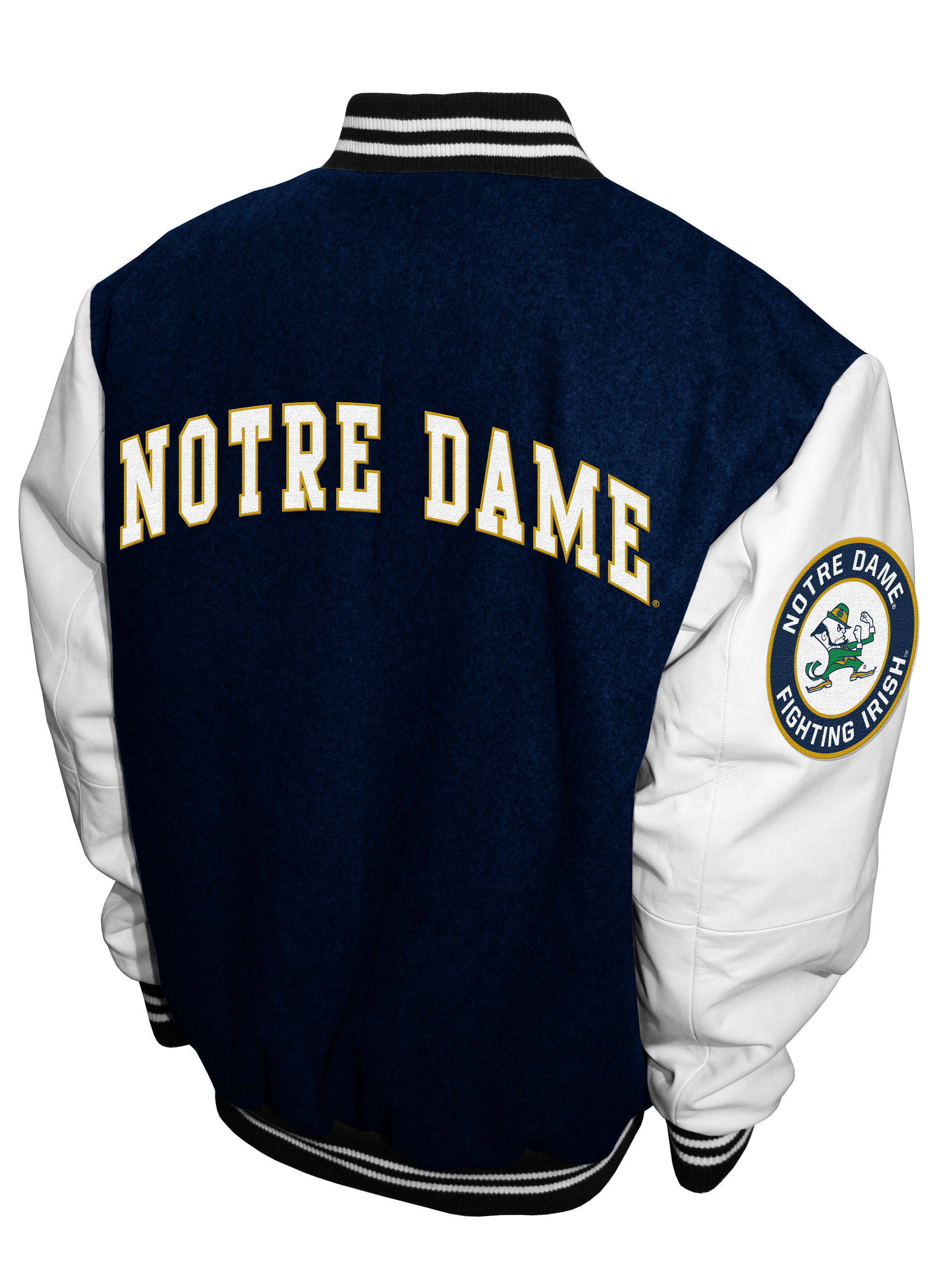 Franchise Club Mens NCAA Wool Varsity Letterman Jacket - Picture 5 of 29