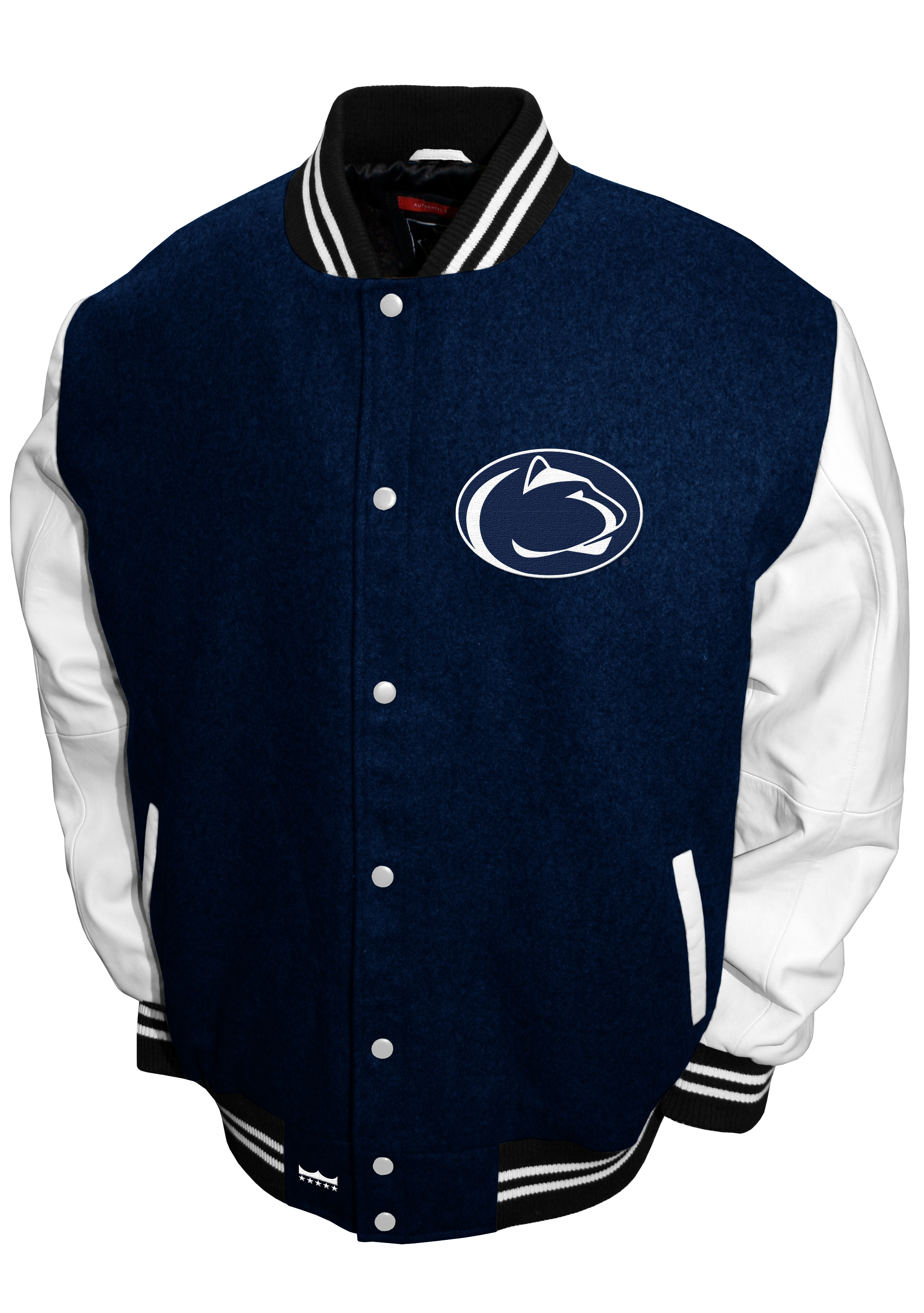 Franchise Club Mens NCAA Wool Varsity Letterman Jacket - Picture 6 of 29