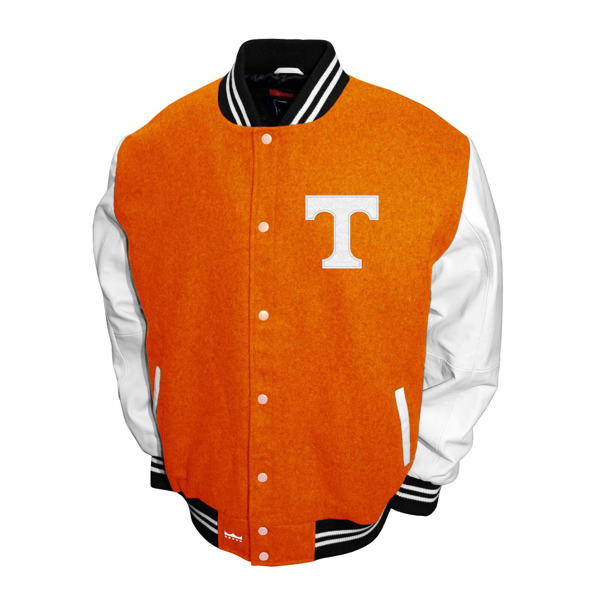 Franchise Club Mens NCAA Wool Varsity Letterman Jacket - Picture 26 of 29