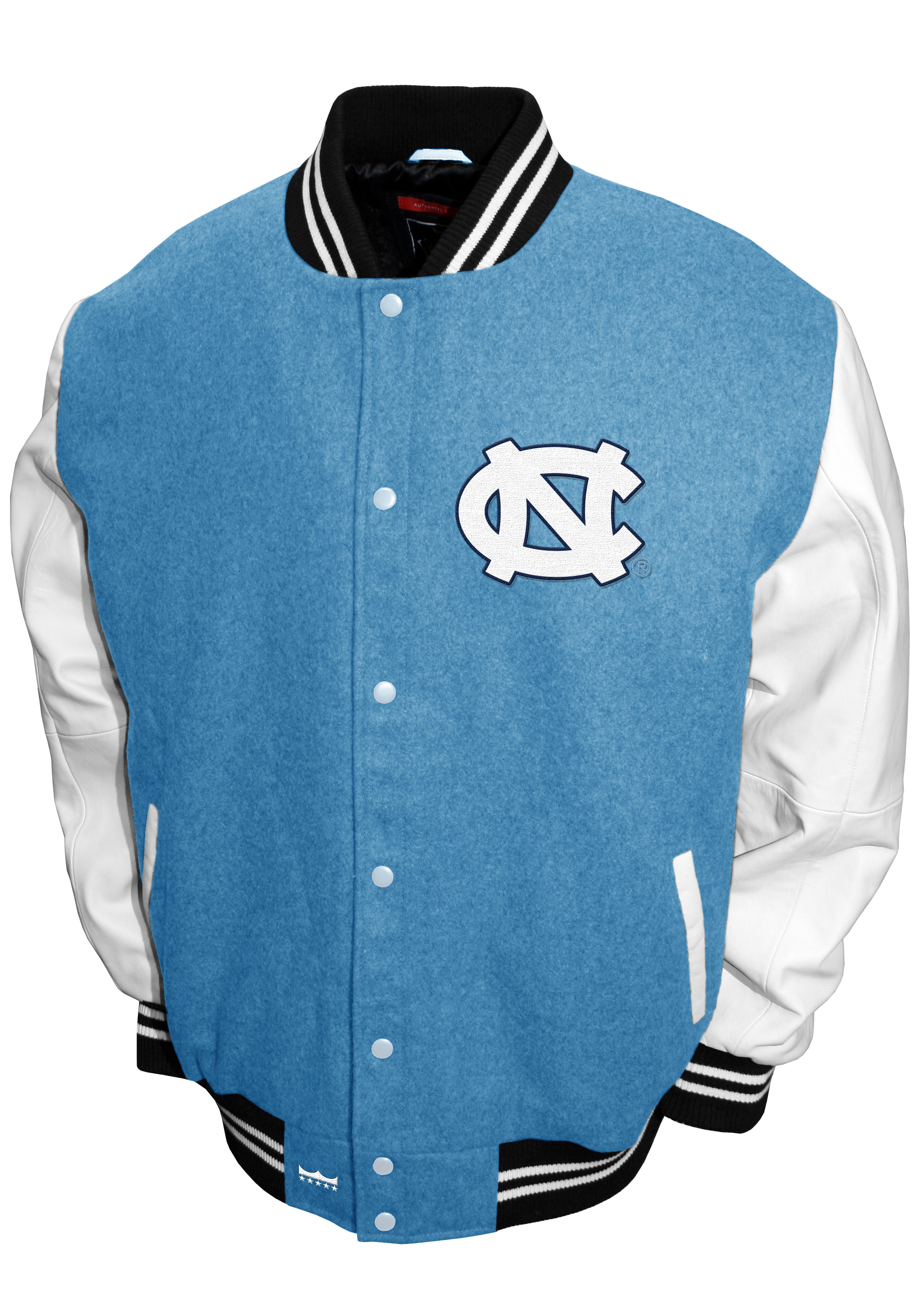Franchise Club Mens NCAA Wool Varsity Letterman Jacket - Picture 14 of 29