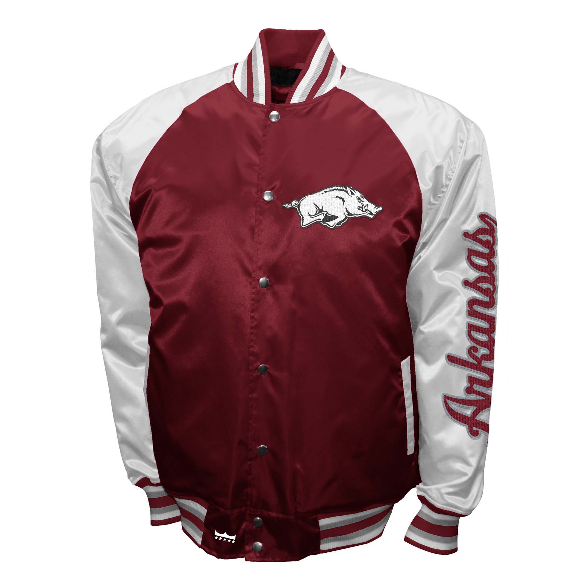 Franchise Club Mens NCAA The Game Satin Jacket - Picture 6 of 45