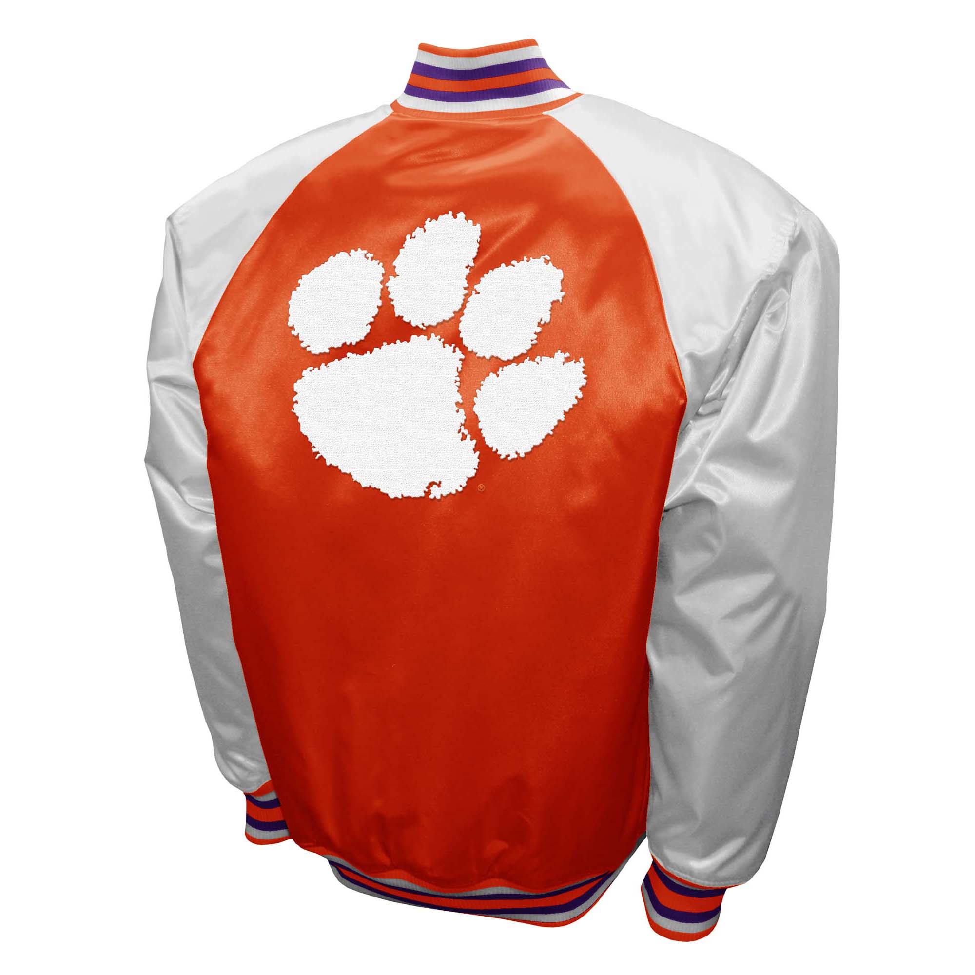Franchise Club Mens NCAA The Game Satin Jacket - Picture 9 of 45