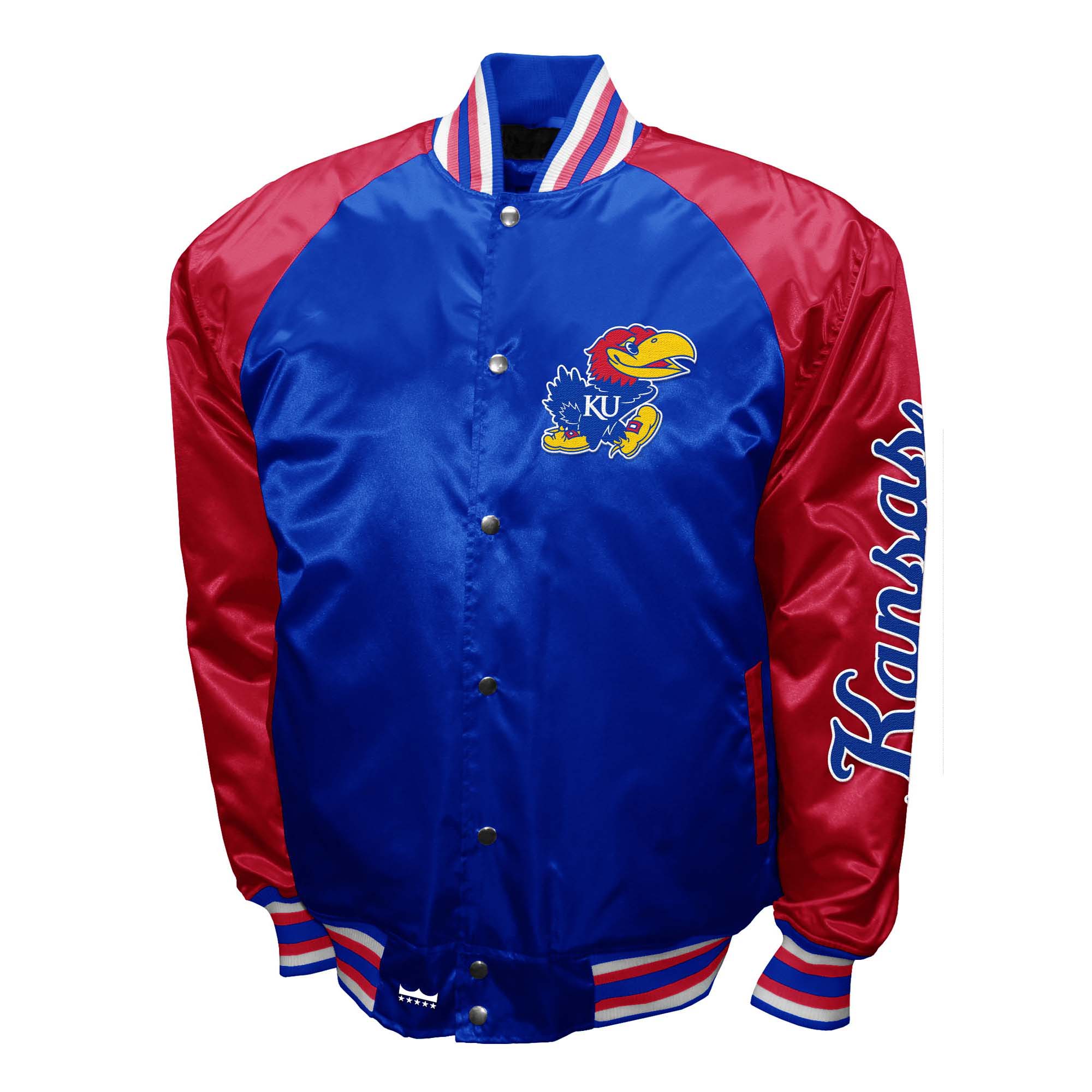 Franchise Club Mens NCAA The Game Satin Jacket - Picture 18 of 45