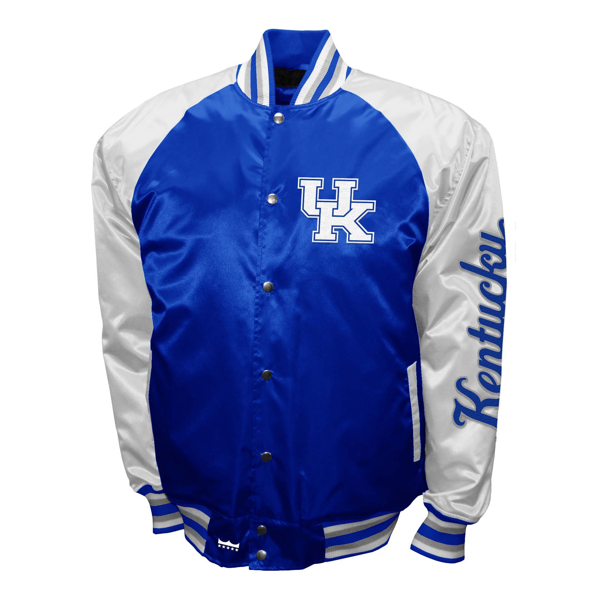 Franchise Club Mens NCAA The Game Satin Jacket - Picture 16 of 45