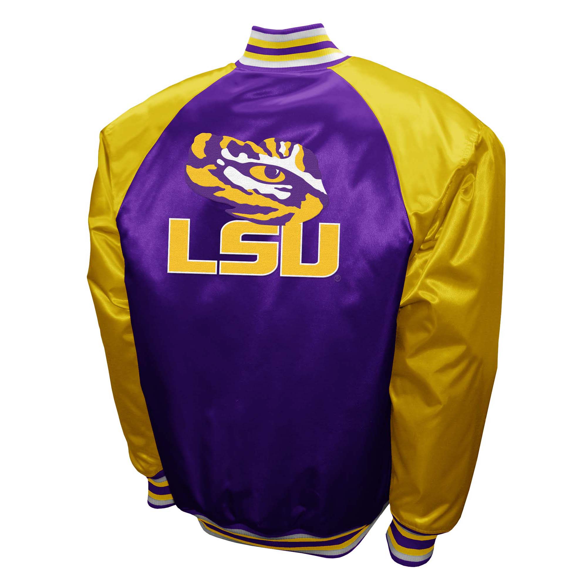Franchise Club Mens NCAA The Game Satin Jacket - Picture 21 of 45